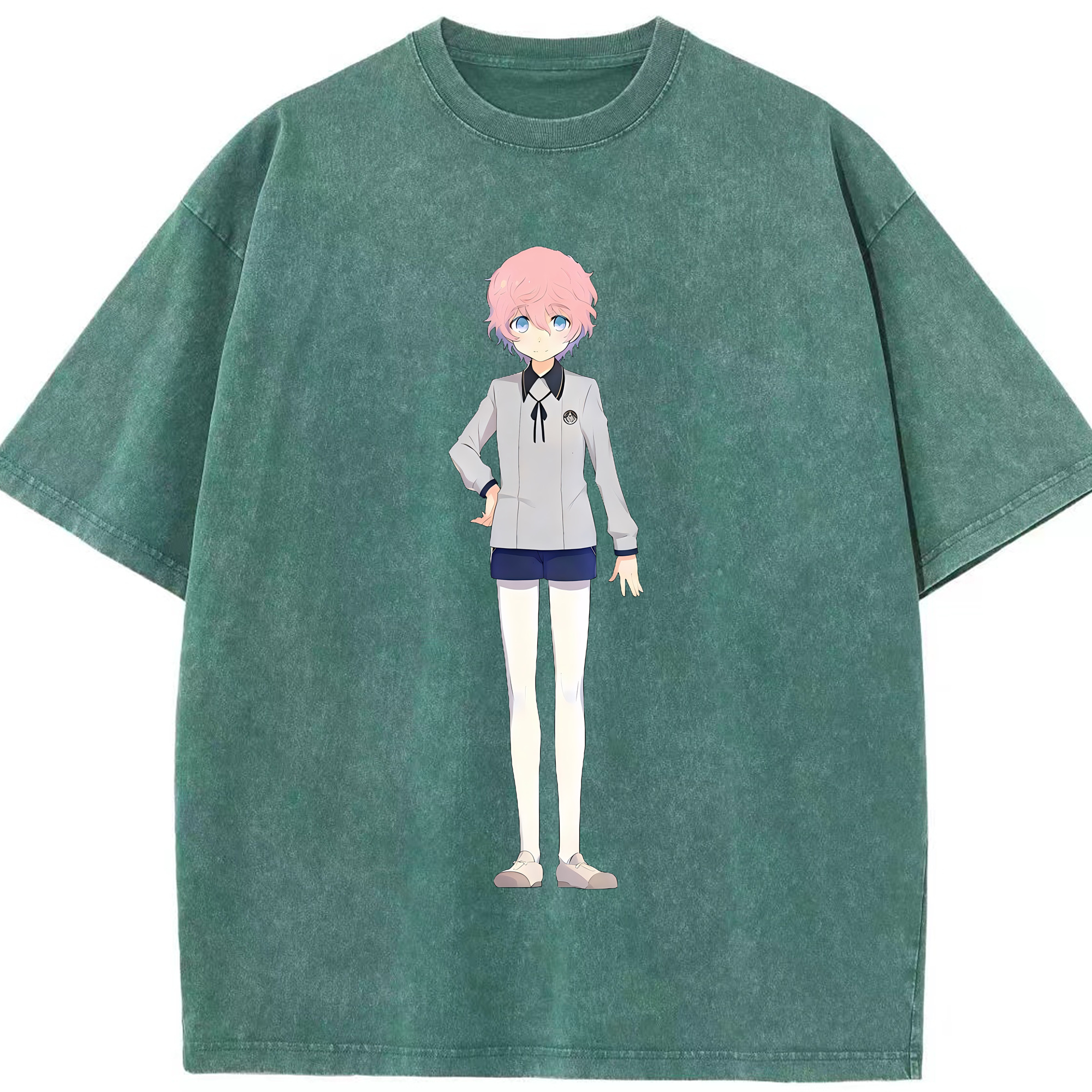 （画像用） 刀剣乱舞 Touken Ranbu 綿100% ヴィンテージ風 半袖Tシャツ（フロントプリント）